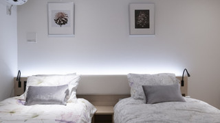 スタンダード アパートメント シングルベッド 2台 禁煙, B号室, シティービュー, 1F