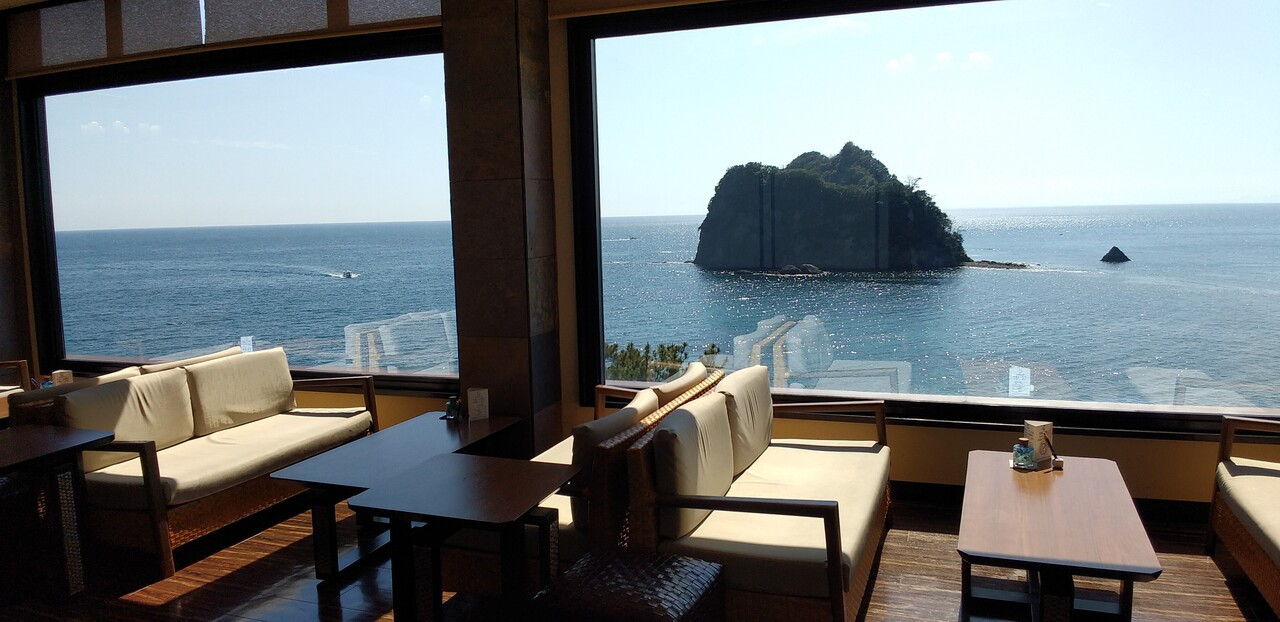 5階ロビーからの眺望