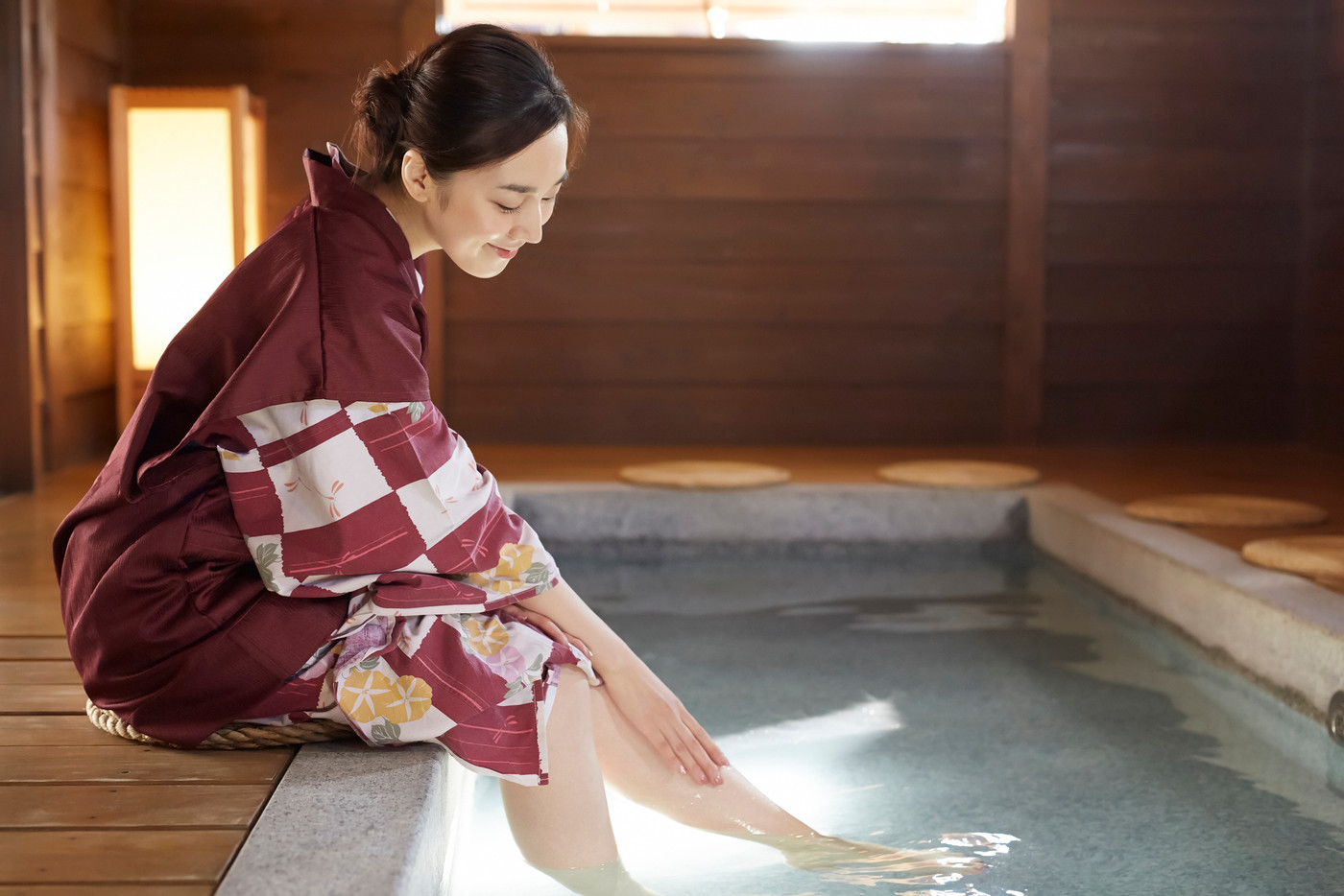 温泉旅行　女子一人旅
