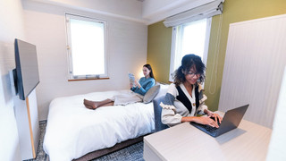 モデレートルーム 15平米 禁煙 1ベッド 洗濯乾燥機付き