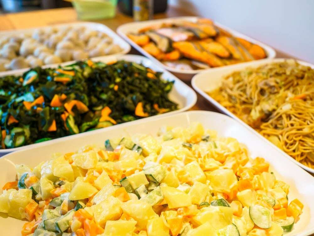 オーガニックにこだわった栄養満点な和洋バイキングを楽しんで3995795