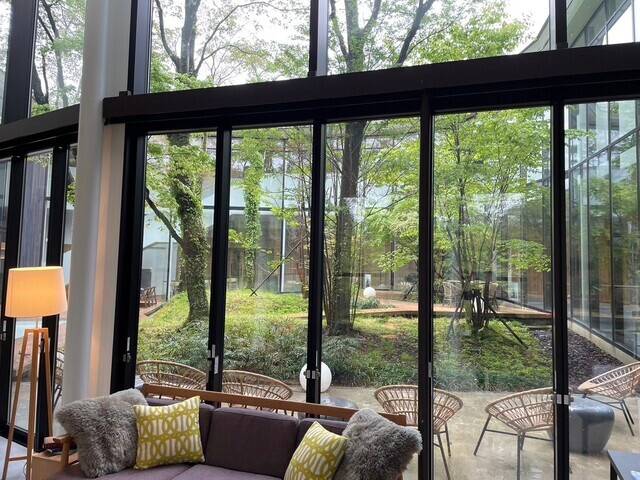 中庭からの眺め / 2