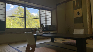 和室スタンダードルーム　共用バスルーム　マウンテンビュー