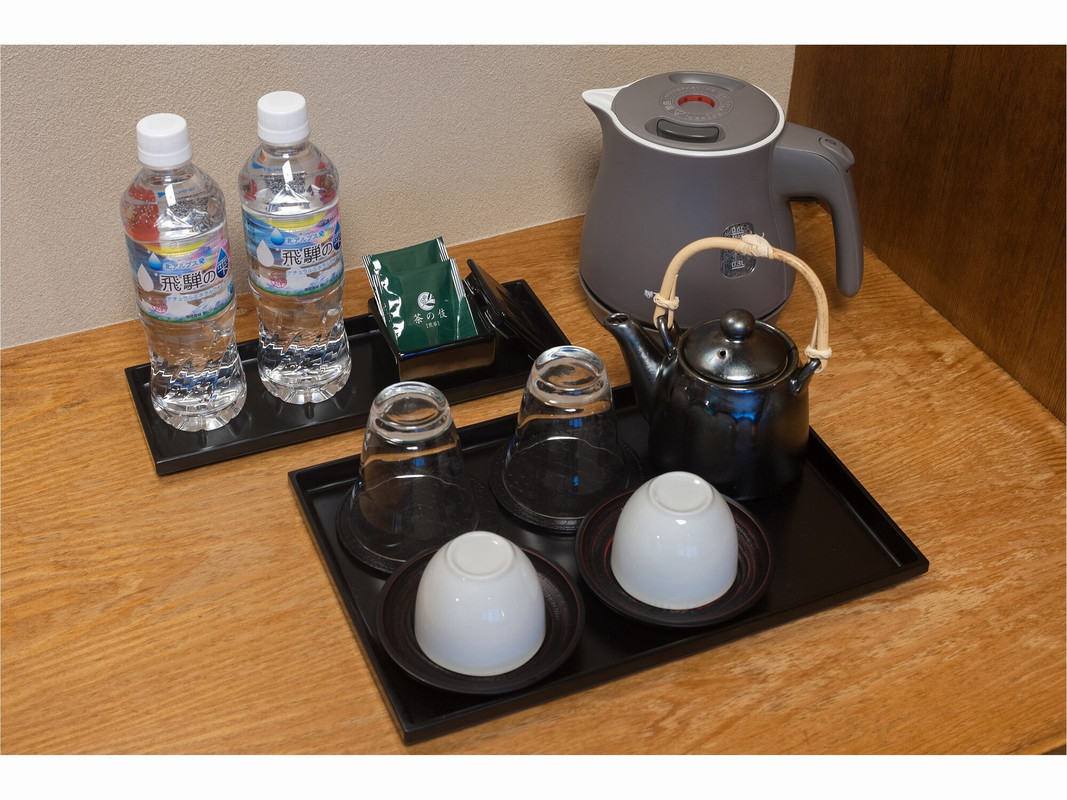 客室のお茶セット