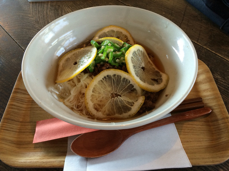 「若長」料理 679596 幻の「夏レモン」そうめん