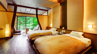 庭園露天風呂付和モダン各室