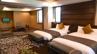 天空を望むview露天風呂付(沸し湯) プレミアムファミリースイート - 宿泊されるお客様(お子様含む)を含めた人数検索をした上ご予約頂きますようお願い致します