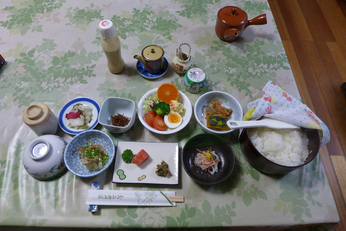 「むつみ関門荘」 料理 122793821 朝食全容