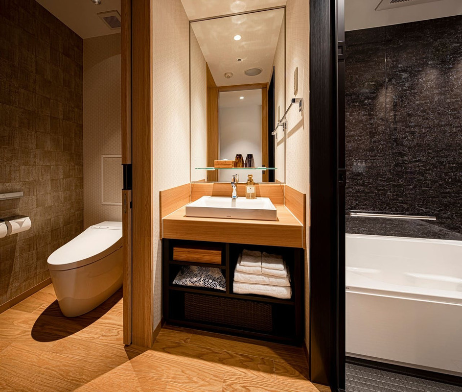 スタンダードツインのバスルーム