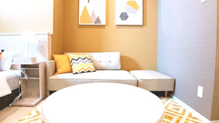 ダブルルーム エキストラベッド付 302号室 禁煙 (ソファベッド用の寝具は部屋に常備していない為 事前にリクエストが必要)