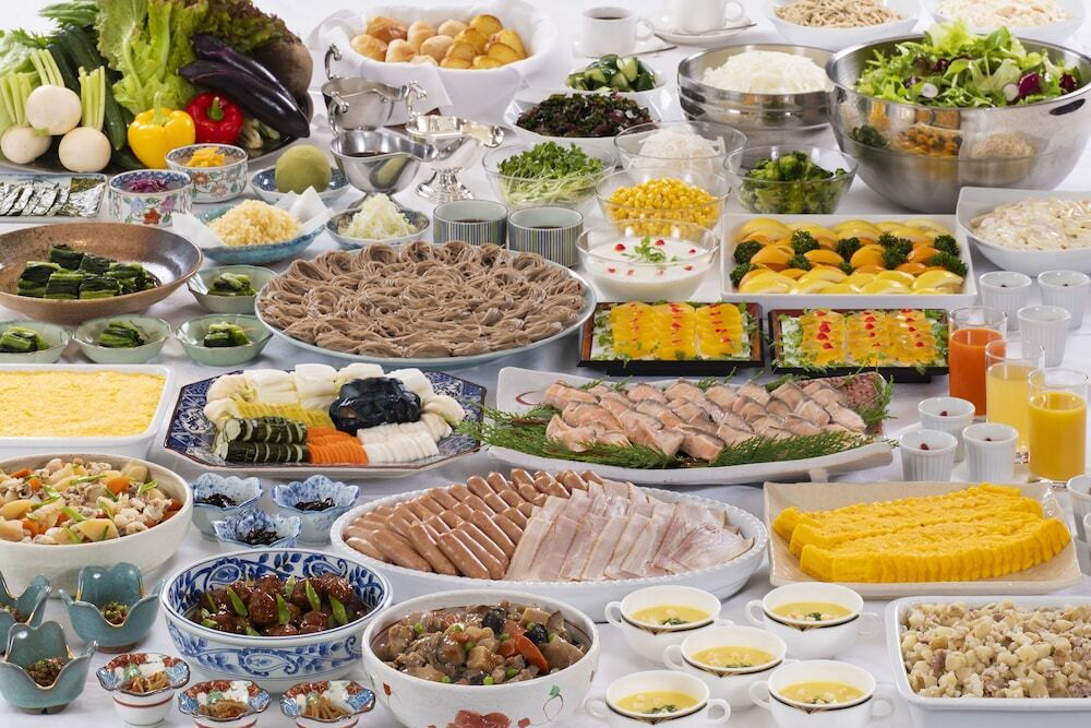 朝食ビュッフェ