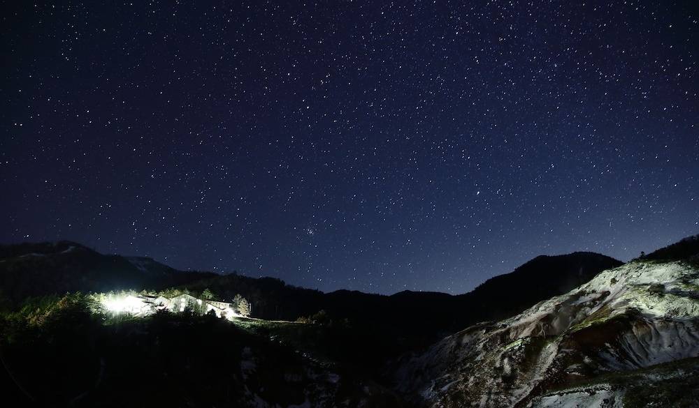 ホテル周辺の星空 / 2