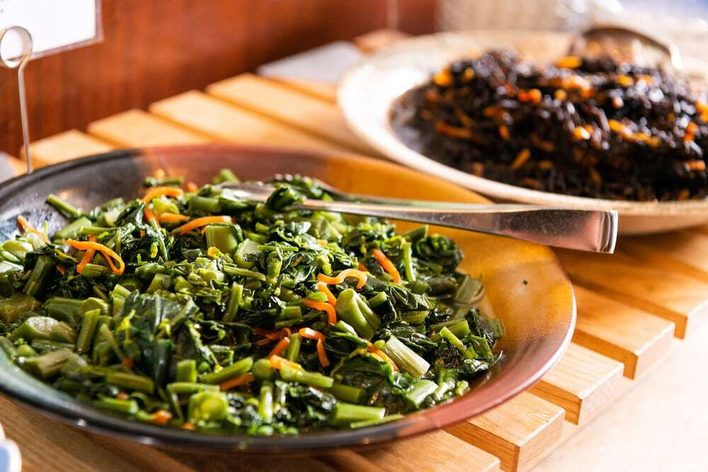 朝食ビュッフェ