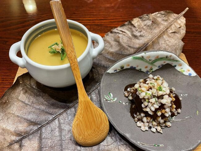 宿の会席料理一例②