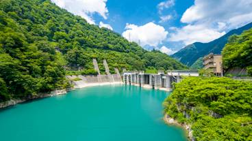 うなづき湖と宇奈月ダム / 3