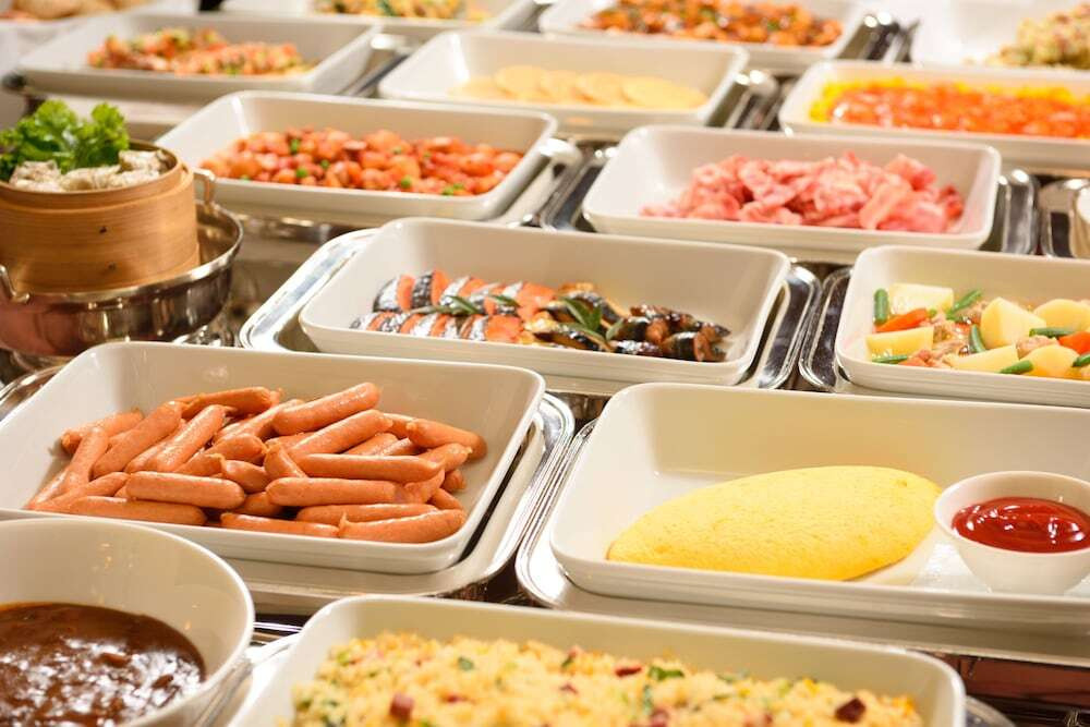 朝食ビュッフェ