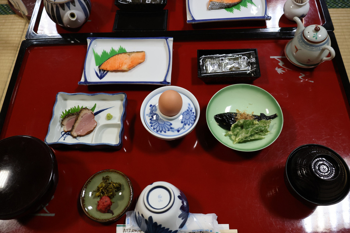 朝食です
