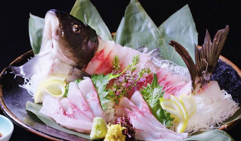 別注料理_佐久鯉造り / 3