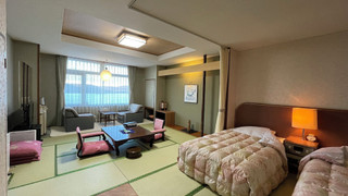 スタンダード和洋室　禁煙　湖側　（ベッド+布団）