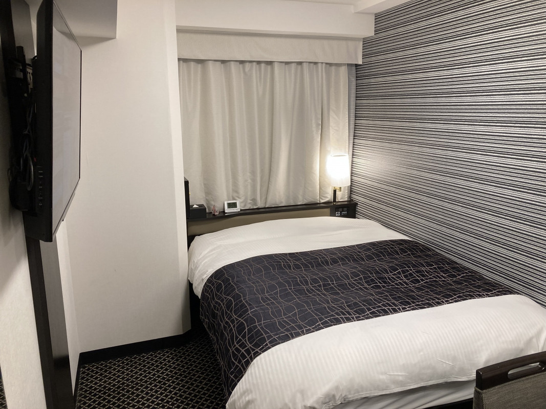 おしゃれな感じの客室。少し狭いけど。