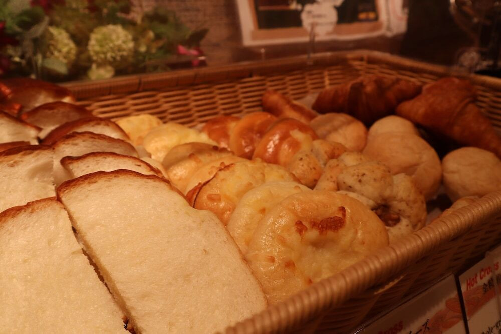 朝食ビュッフェ