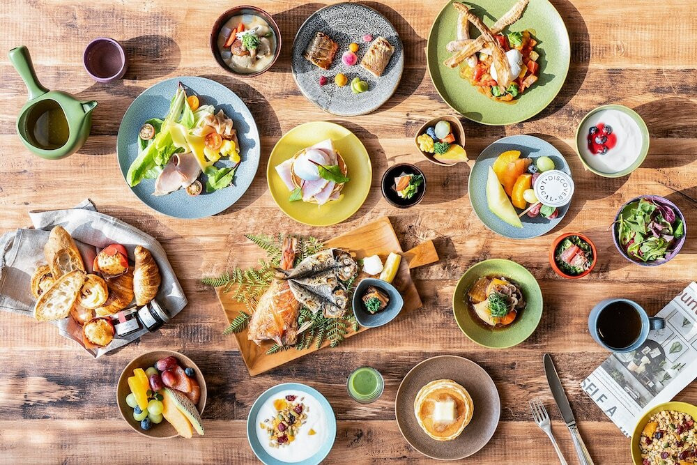 朝食ビュッフェ