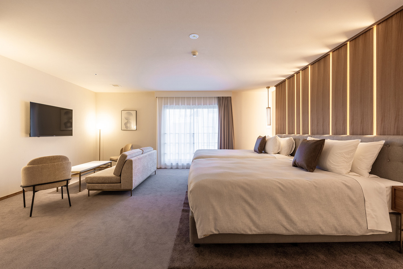 屋台巡りの後はラウンジで一休み。女心をくすぐるおしゃれなホテル3392153