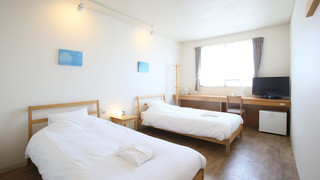 スタンダード ツインルーム 禁煙 (タオルの交換、ゴミの回収のみ毎日実施・4泊以上でのご宿泊は3泊毎に通常清掃)