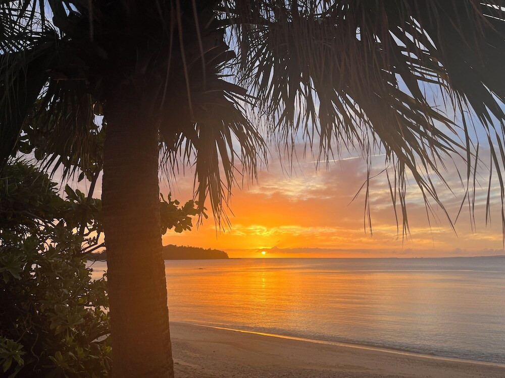 幸喜ビーチ(夕景)