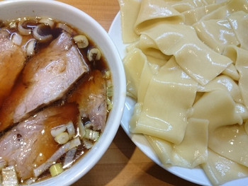 「りきどう」 料理 35098101 2014年12月 つけチャーシュー　凄平麺　1050円