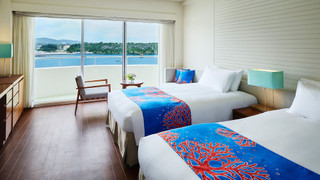 クラシック ルーム オーシャンビュー (2 Single, Coral Floor)