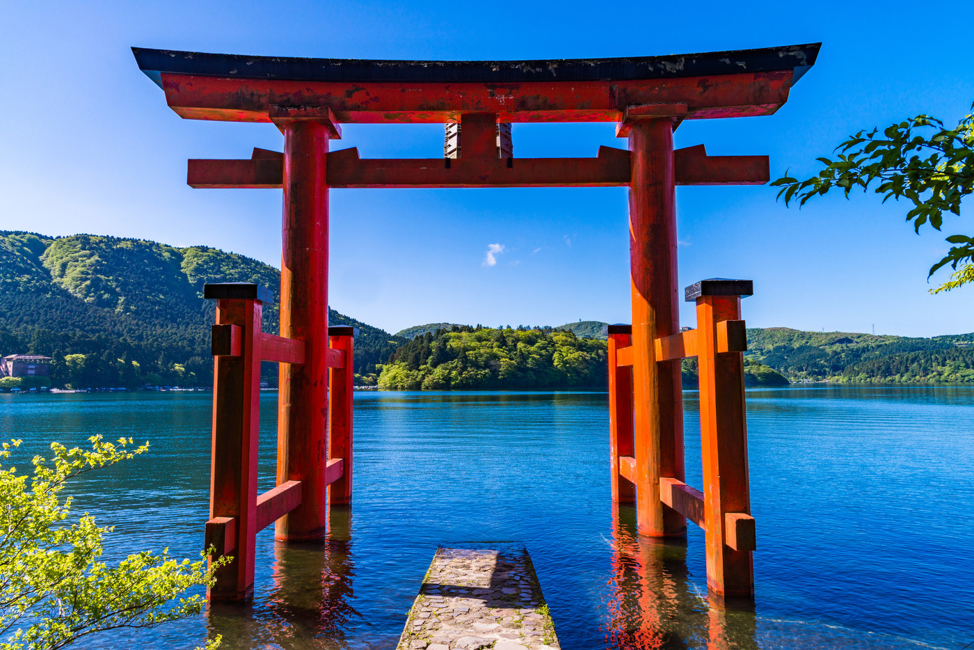 （神奈川県）箱根神社　平和の鳥居