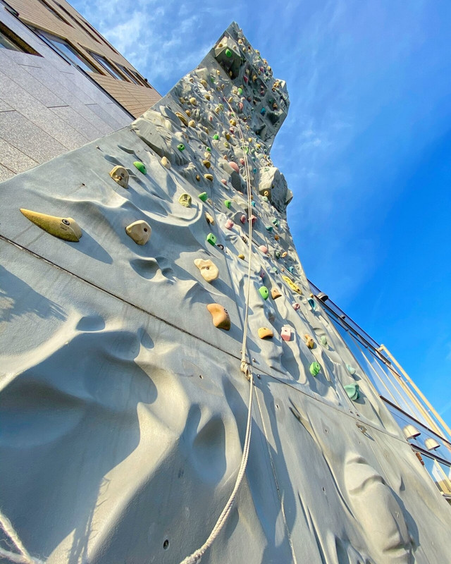 外にあったボルタリング