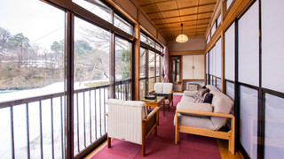 【離れ・桜の荘】8畳＋8畳＜天然温泉露天風呂＞ [和室] [禁煙] [マウンテンビュー] [リバービュー]