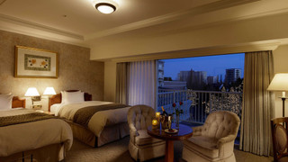 ラグジュアリー ツインルーム 禁煙 ガーデンビュー