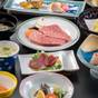 【ゆったり部屋食プラン】≪四季の会席「極」≫ 熊本味彩牛ステーキと馬刺しが付いた贅沢会席(2食付) | 山鹿温泉 旅館 巳喜(みき)