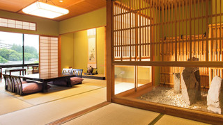 和室 [粋] リバービュー・坪庭＆内風呂付き 禁煙