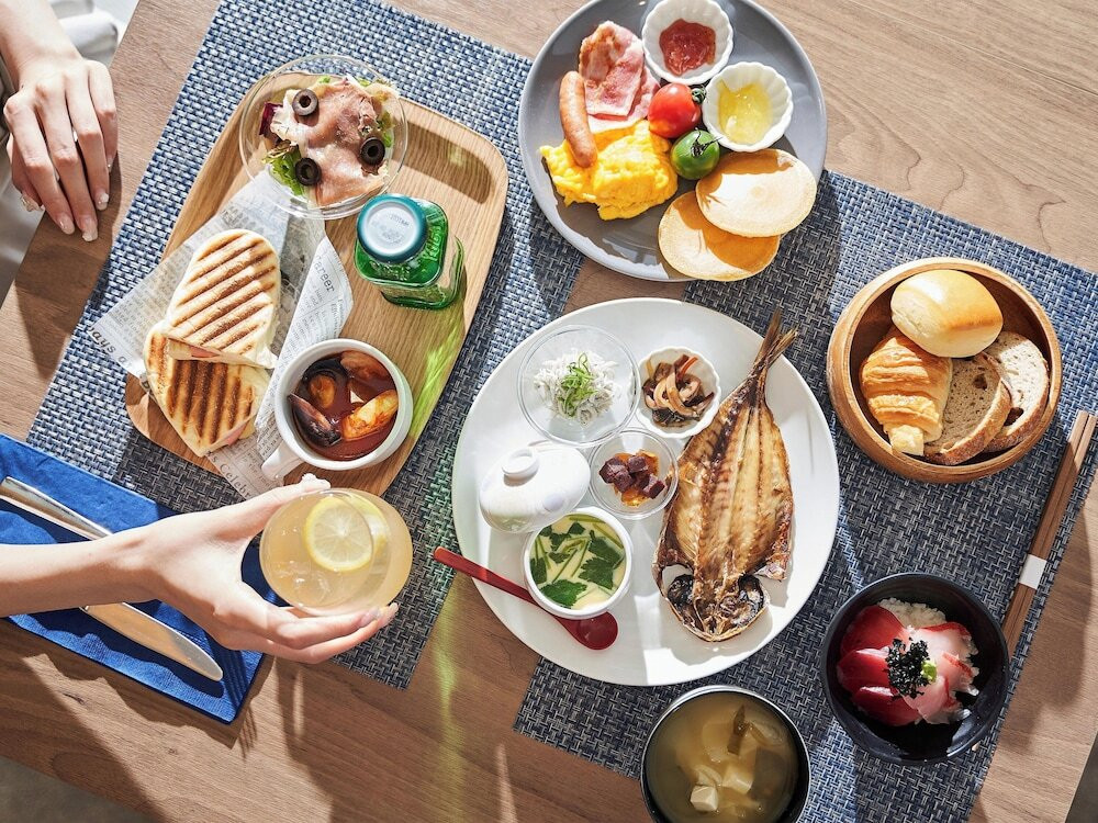 朝食ビュッフェ