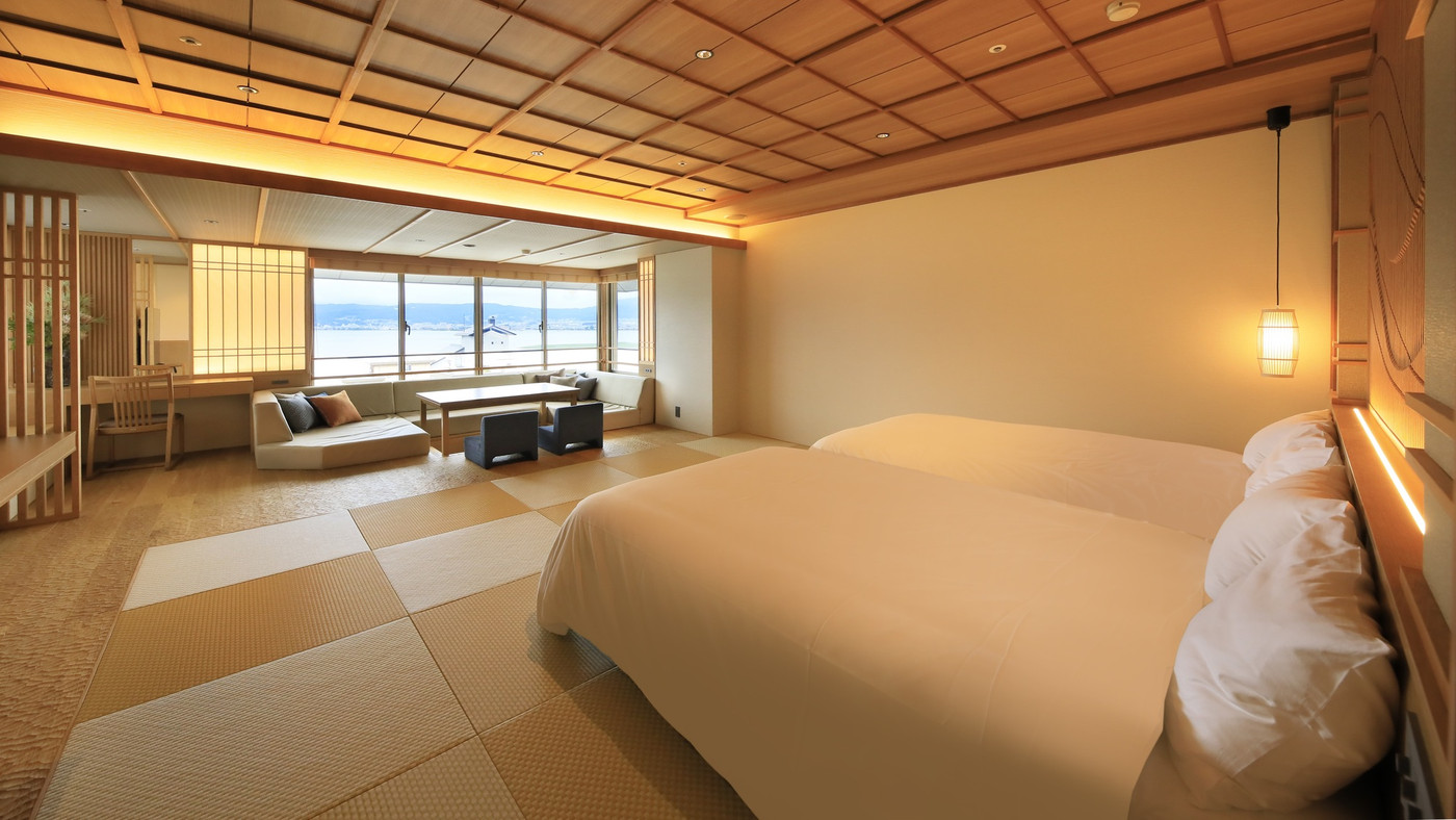 諏訪湖目の前！湯めぐり気分で温泉を楽しむ3491452