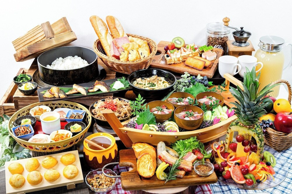 朝食ビュッフェ