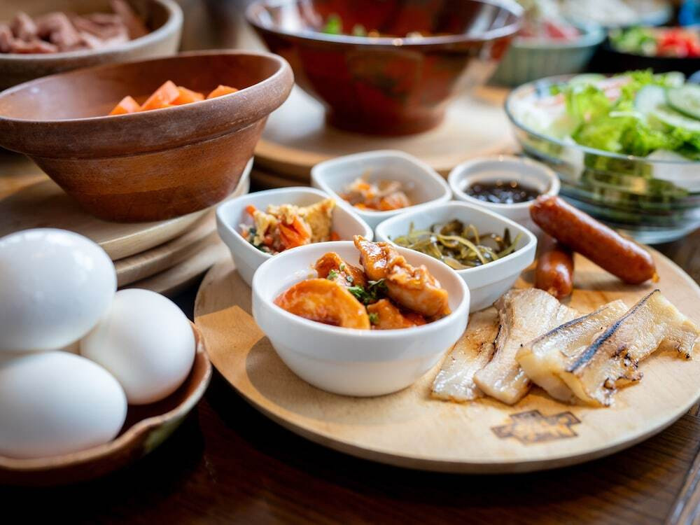 朝食ビュッフェ