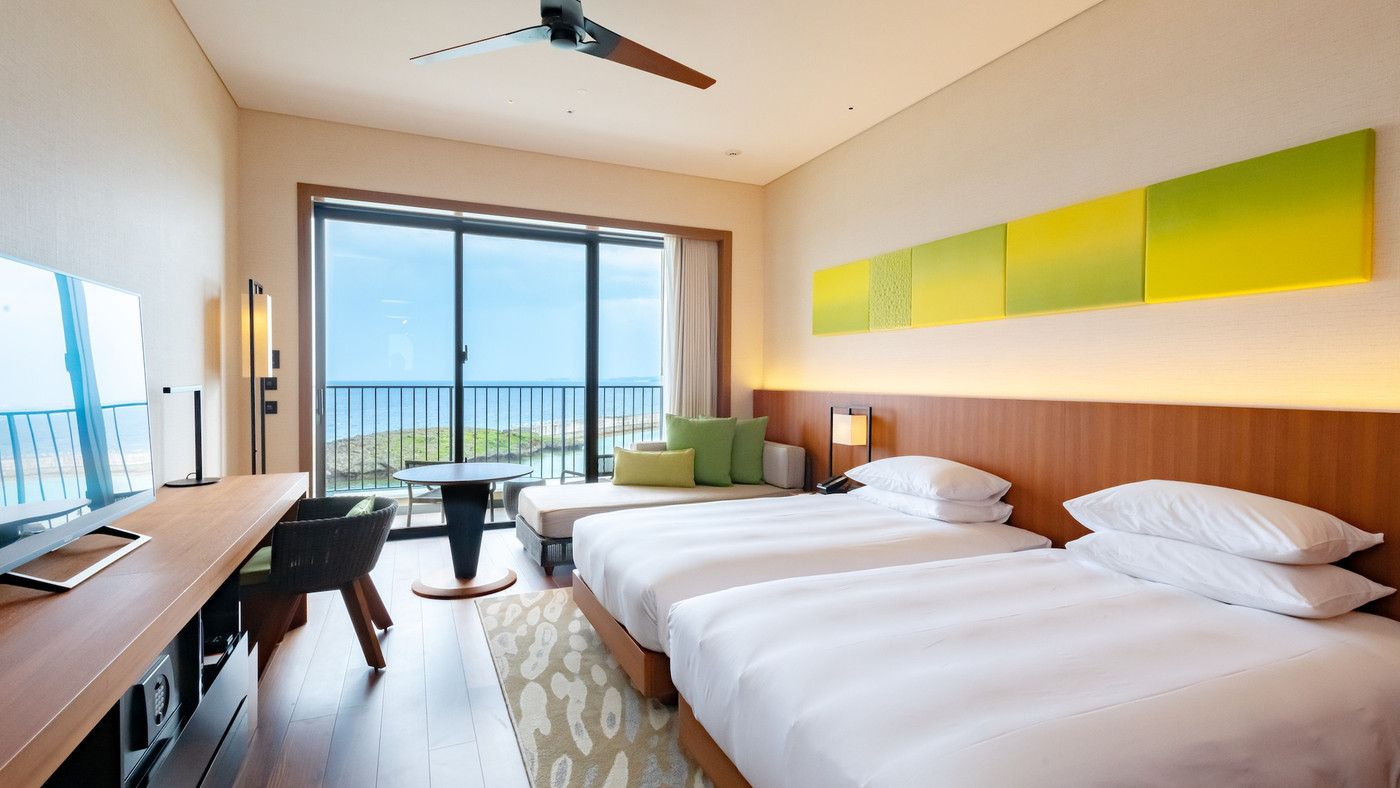 島がまるごとリゾートホテル！万座に続くラグーンを望む3656464