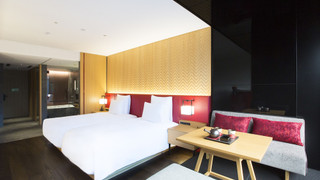 デラックス ルーム シングルベッド 2 台 禁煙