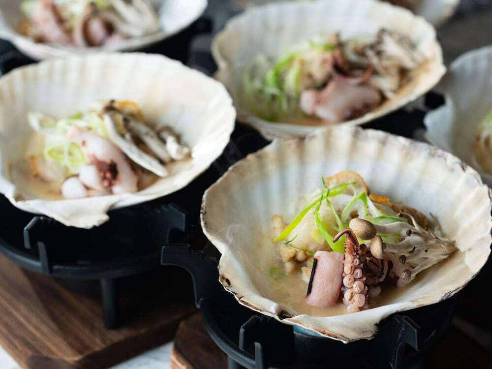 朝食ビュッフェ