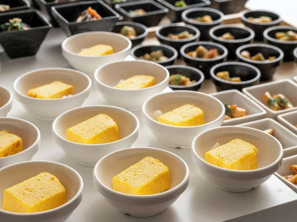 朝食ビュッフェ