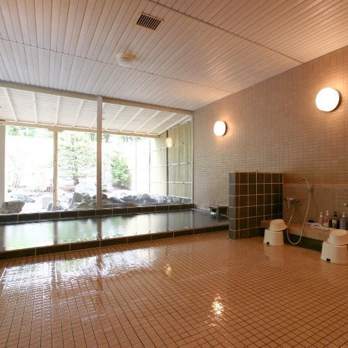 大浴場の洗い場