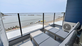 デラックス ツインルーム バルコニー オーシャンビュー