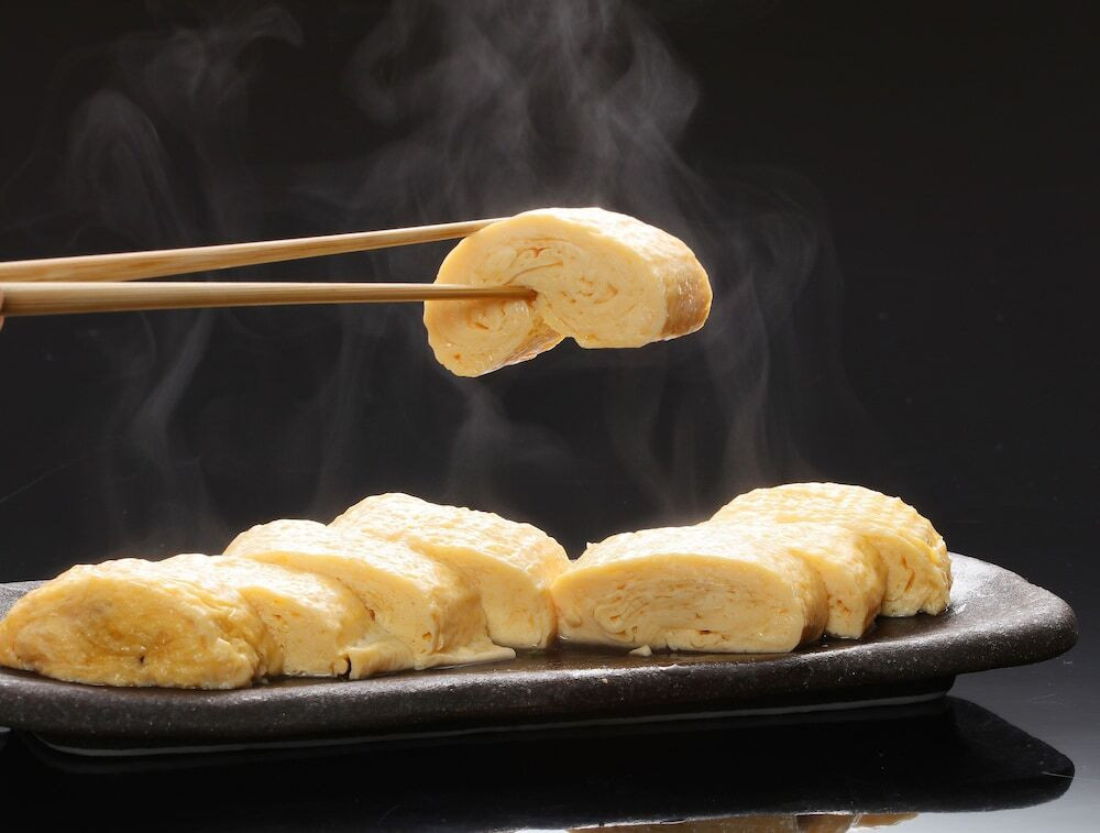 朝食バイキング一例 だし巻き卵