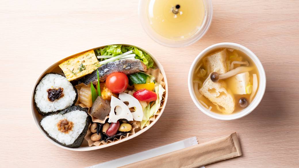 朝食一例（おにぎり） / 1