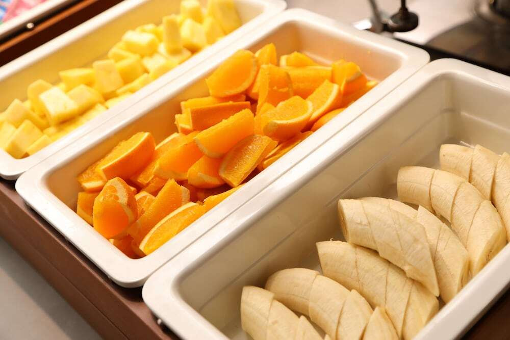 朝食ビュッフェ